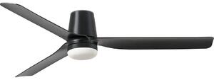 Ventilator LED dimabil FARO 33830WT-1TW PUNT TUB M LED/18W/230V negru d. 132 cm WT + telecomandă