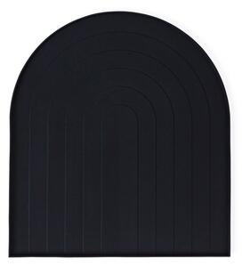 Scurgător de vase negru din silicon 40x36 cm – OYOY Living Design