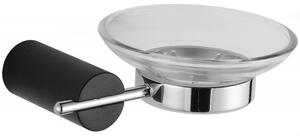 Mexen Accesorii Mexen, suport pentru sapun Aron, negru/crom, 7088139-07