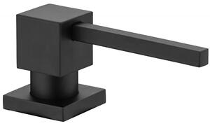 Mexen Accesorii Mexen, dozator pătrat de detergent pentru chiuveta de bucătărie, negru, 6605320-70