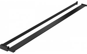 Mexen Accesorii Mexen, raft/suport prosop pentru paravan de dus (max 140cm), negru mat, 800-02-70