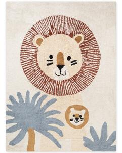 Covor pentru copii crem lavabil/țesut manual din bumbac 140x200 cm Snuggle Leander – Hanse Home