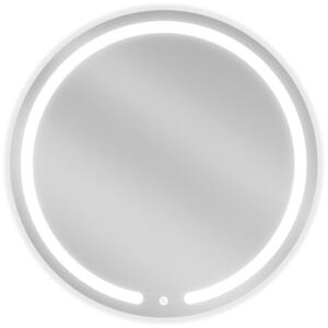 Mexen Rose, oglinda baie LED cu iluminare din spate 70x70 cm, 6000K, anti-aburire, 9810-070-070-611-00