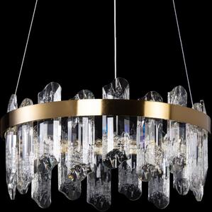 Lustră LED pe cablu LED/62W/230V d. 50 cm auriu