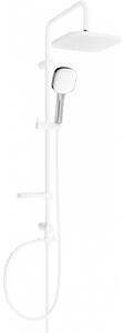 Set de dus Mexen X33 cu cap superior 23x23cm, Alb/Crom, 798333391-21