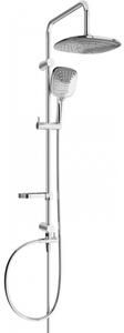 Set de dus Mexen X17 cu cap superior 24cm, crom, 798171791-00