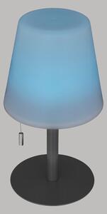 Lampă LED RGBW reîncărcabilă de masă de exterior Atmosphera ZACK LED/3,7V IP44 negru