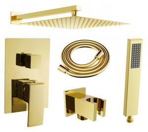 Set de duș ascuns Mexen Uno DR02, auriu, 71435DR02-50