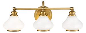 Aplică LED pentru baie Hinkley HK-AINSLEY3-BATH-BB AINSLEY 3xG9/3W/230V IP44