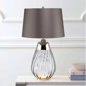 Lampă LED de masă Elstead LENA-TL-S-SMOKE LENA 1xE27/60W/230V + 1xGU10/7W gri