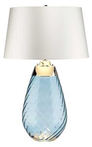 Lampă LED de masă Elstead LENA-TL-L-BLUE-OWSS LENA 1xE27/40W/230V 74 cm albastru/alb