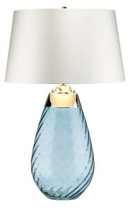 Lampă LED de masă Elstead LENA-TL-L-BLUE-OWSS LENA 1xE27/40W/230V 74 cm albastru/alb