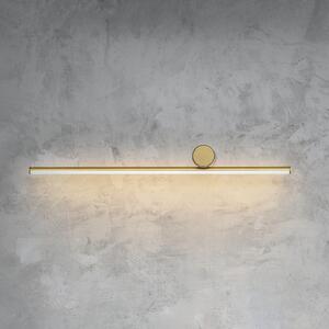 FLOS Coordinates W1 aplică LED, crem, reglabil, Auriu / Alamă, Hol, Metal, Design