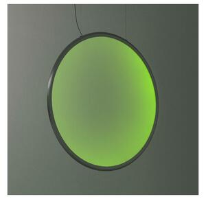 Lustră LED RGBW dimabilă pe cablu Artemide 1994310APP DISCOVERY LED/79W/230V antracit