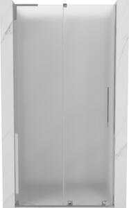 Mexen Velar L, usa de dus culisanta pentru deschidere 90 cm, sticla mat 8 mm, crom, 871-090-003-31-01