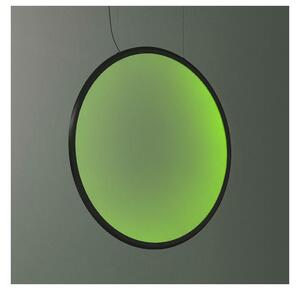 Lustră LED RGBW dimabilă pe cablu Artemide 1994330APP DISCOVERY LED/79W/230V negru