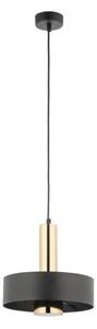 Lustră pe cablu RIF LUX 1xGX53/12W/230V d. 25 cm negru/auriu