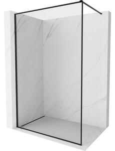 Mexen Kioto-F, paravan de dus cu rama 180 x 202 cm, sticla transparenta 8 mm, profil negru, 800-180-104-70-00