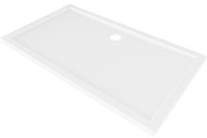 Mexen, cadă de duș dreptunghiulară Mexen Flow slim 70 x 140 cm, alb lucios - 46R107014