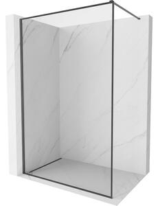 Mexen Kioto-XF, paravan de dus cu cadru 160 x 202 cm, sticla transparenta 10 mm, profil grafit, 800-160-104-66-00-X