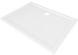 Mexen, cadă de duș dreptunghiulară Mexen Flow slim 70 x 75 cm, alb lucios - 46R107075