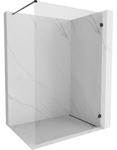 Paravan de duș Mexen Lunar dreapta 90 x 200 cm, sticlă transparentă 8 mm, negru mat, 830-090-000-70-00-P
