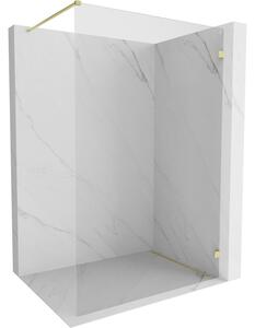 Paravan de dus Mexen Lunar dreapta 90 x 200 cm, sticla transparenta 8 mm, auriu mat, 830-090-000-55-00-P
