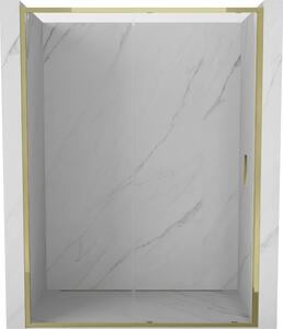 Mexen Exo, ușă glisantă de duș, 200 cm, sticlă transparentă, auriu, 8151-200-000-50-00