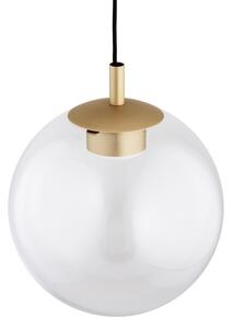Lustră pe cablu Argon 8828 SACRAMENTO 1xGX53/8W/230V transparent/auriu