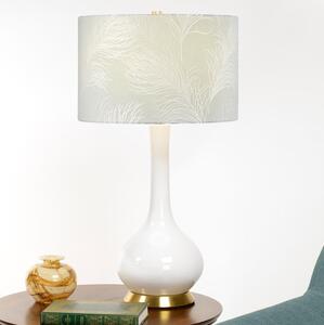 Lampă de masă Elstead MILO-AB-TL-FDEB MILO 1xE27/60W/230V gri