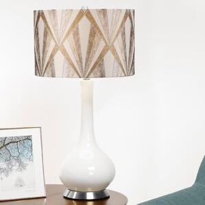 Lampă de masă Elstead MILO-PN-TL-VOGSC MILO 1xE27/60W/230V gri/maro