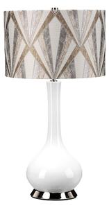 Lampă de masă Elstead MILO-PN-TL-VOGSC MILO 1xE27/60W/230V gri/maro