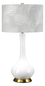 Lampă de masă Elstead MILO-AB-TL-FDEB MILO 1xE27/60W/230V gri