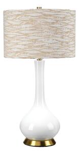 Lampă de masă Elstead MILO-AB-TL-LANT MILO 1xE27/60W/230V bej
