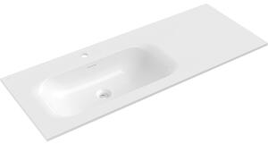 Mexen Vela, lavoar încorporat 121 x 46,5 cm, stânga, alb lucios, 25231200L