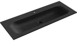 Mexen Vela, lavoar încorporat 121 x 46,5 cm, negru mat, 25231271