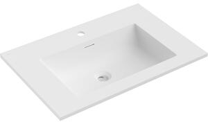 Mexen Otis, lavoar încorporat 71 x 46,5 cm, alb mat, 25187001