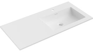 Mexen Otis, lavoar încorporat 101 x 46,5 cm, dreapta, alb mat - 25181001P