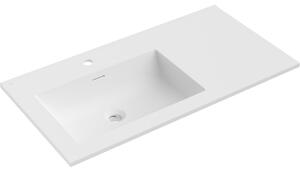 Mexen Otis, lavoar încorporat 91 x 46,5 cm, stânga, alb mat, 25189001L