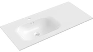 Mexen Vela, lavoar încorporat 101 x 46,5 cm, stânga, alb lucios, 25231000L