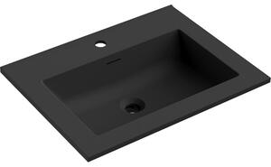 Lavoar încorporat Mexen Otis, 61 x 46,5 cm, negru mat, 25186071