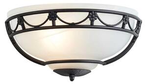 Aplică Elstead CB-WU-BLACK CARISBROOKE 1xE27/60W/230V