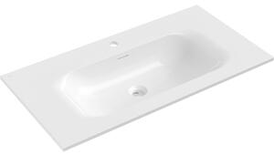 Mexen Vela, lavoar încorporat 91 x 46,5 cm, alb lucios, 25239000