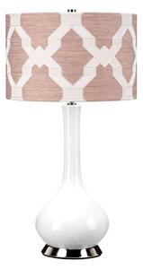 Lampă de masă Elstead MILO-PN-TL-OVTH MILO 1xE27/60W/230V roz