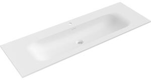 Mexen Vela, lavoar încorporat 141 x 46,5 cm, alb mat, 25231401