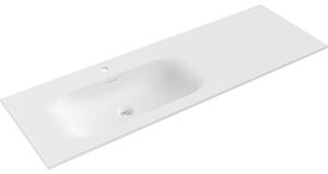 Mexen Vela, lavoar încorporat 141 x 46,5 cm, stânga, alb mat, 25231401L