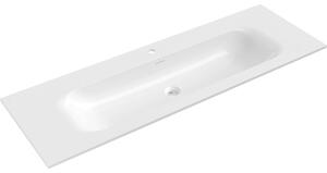 Mexen Vela, lavoar încorporat 141 x 46,5 cm, alb lucios, 25231400