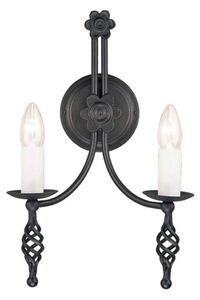 Aplică Elstead BY2-BLACK BELFRY 2xE14/60W/230V