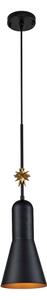 Lustră pe cablu Elstead ETOILE-P-M-MB ETOILE 1xE27/60W/230V d. 17,8 cm negru