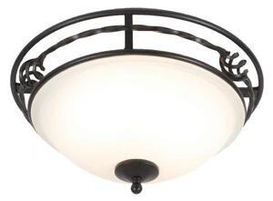 Plafonieră Elstead PB-F-A-BLACK PEMBROKE 2xE27/60W/230V